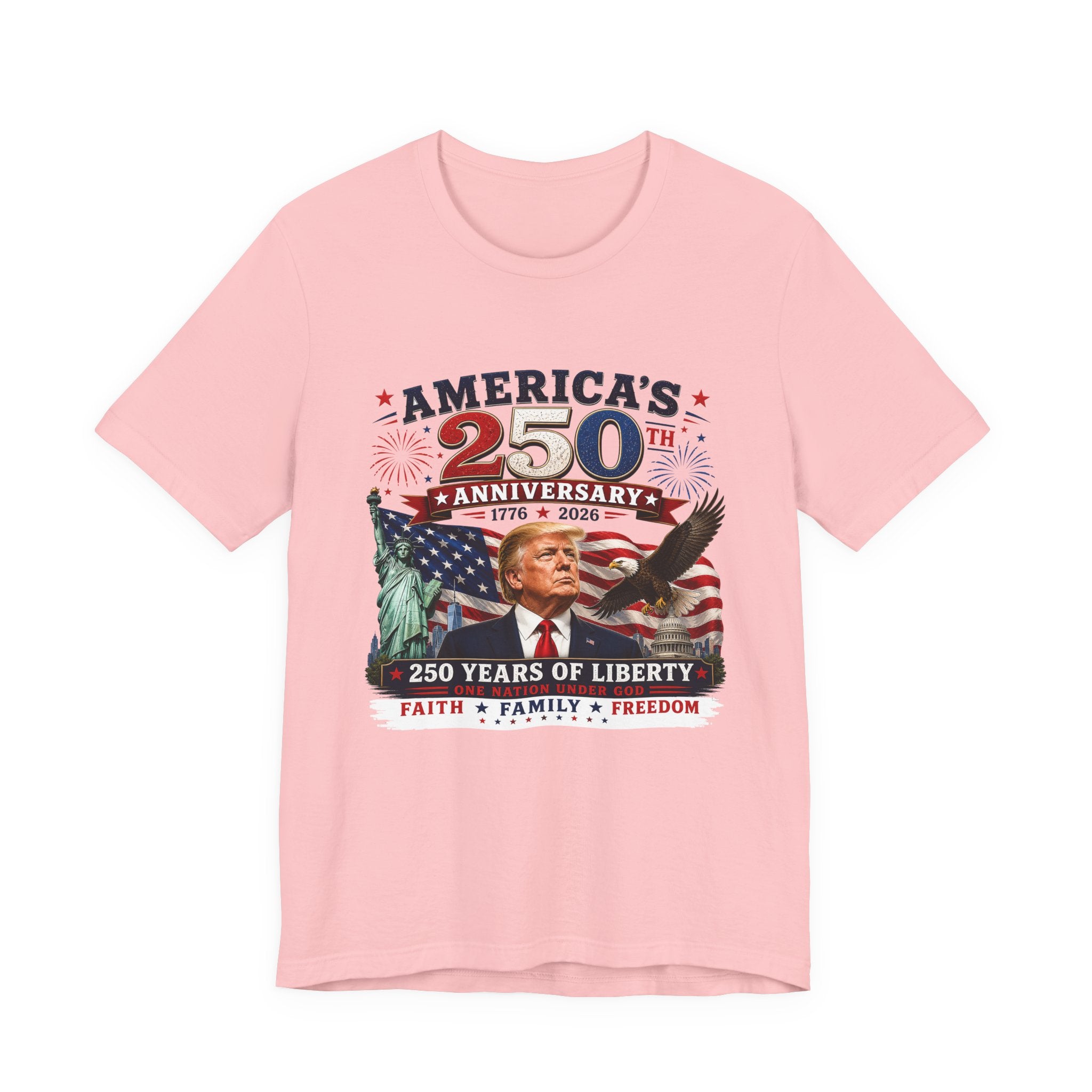 America 250th Anniversary Tee — 250 Years of Liberty Patriotic T‑Shirt